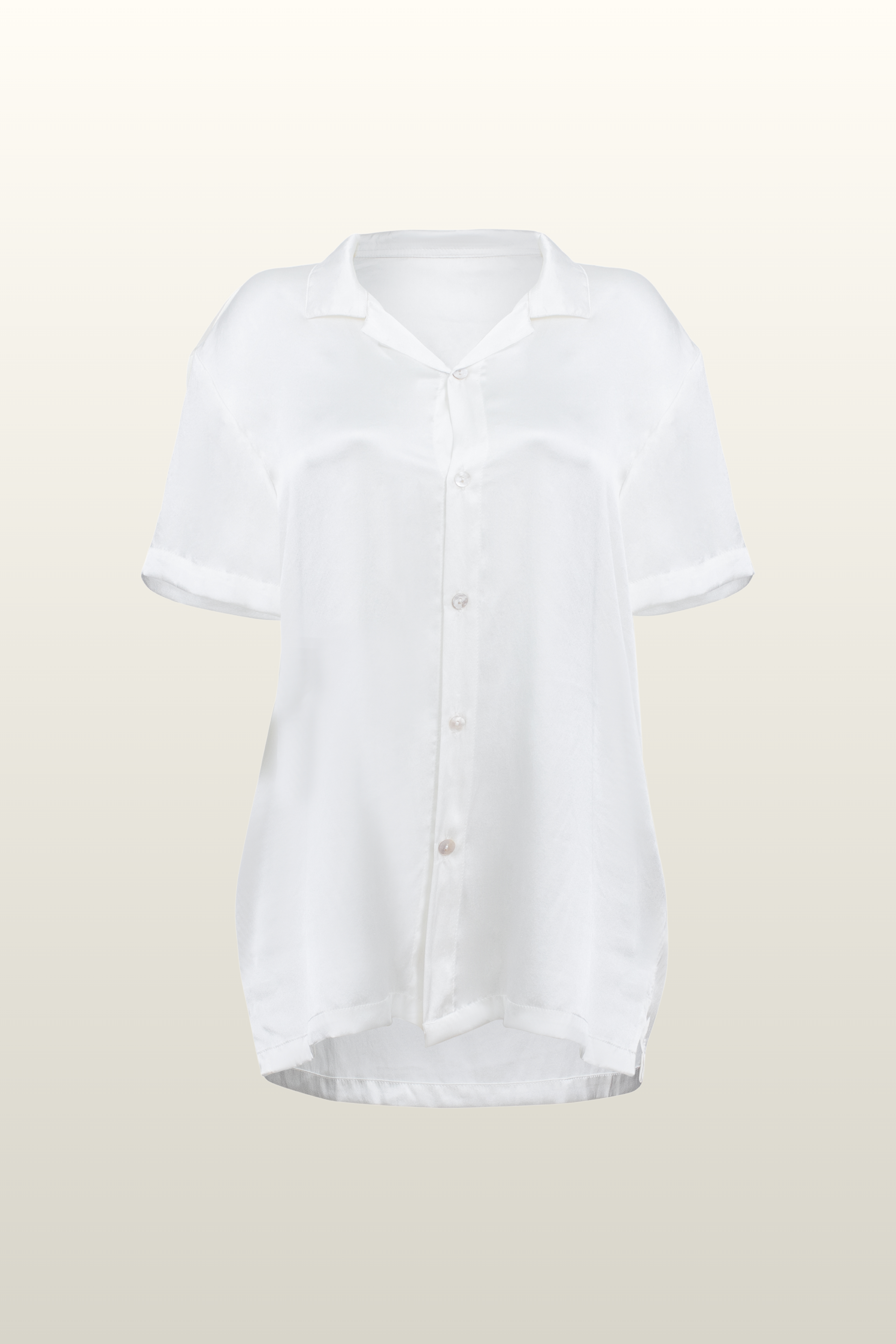 Silk Boyfriend Shirt