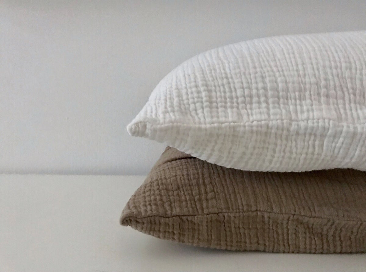 Curtains in Airy Gauze / Muslin (customizable)