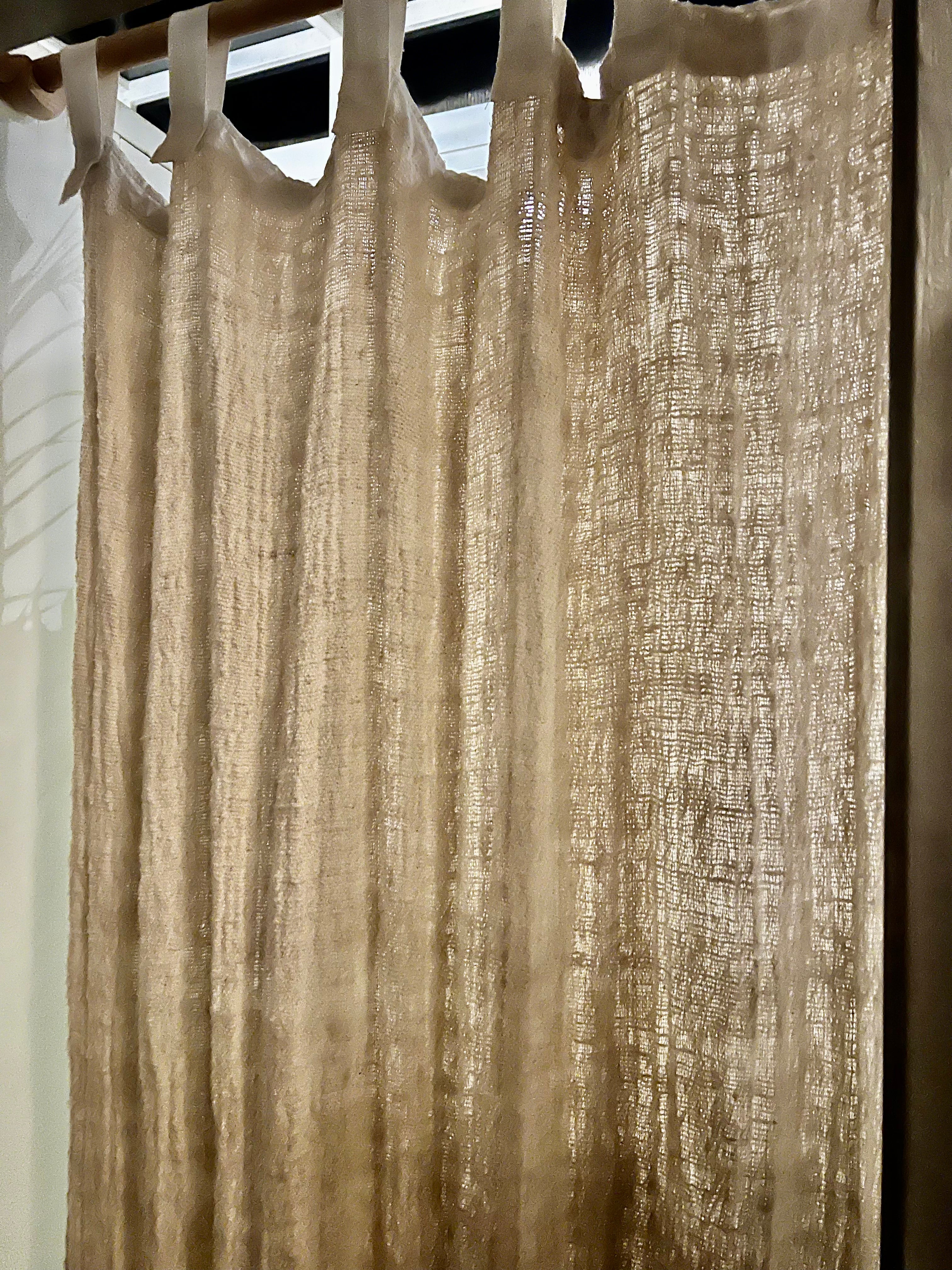 Curtains in Woven Cotton (customizable)