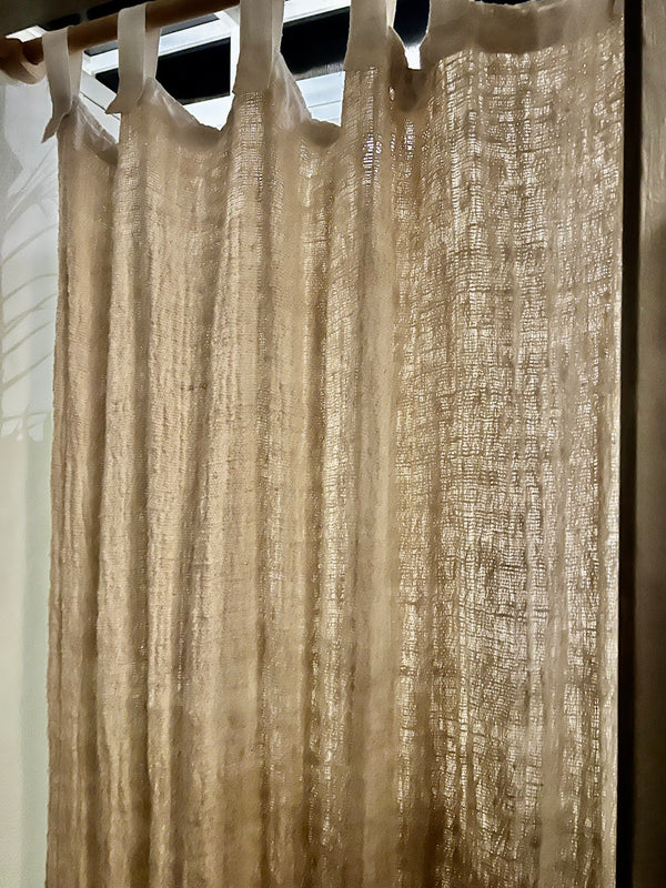 Curtains in Woven Cotton (customizable)