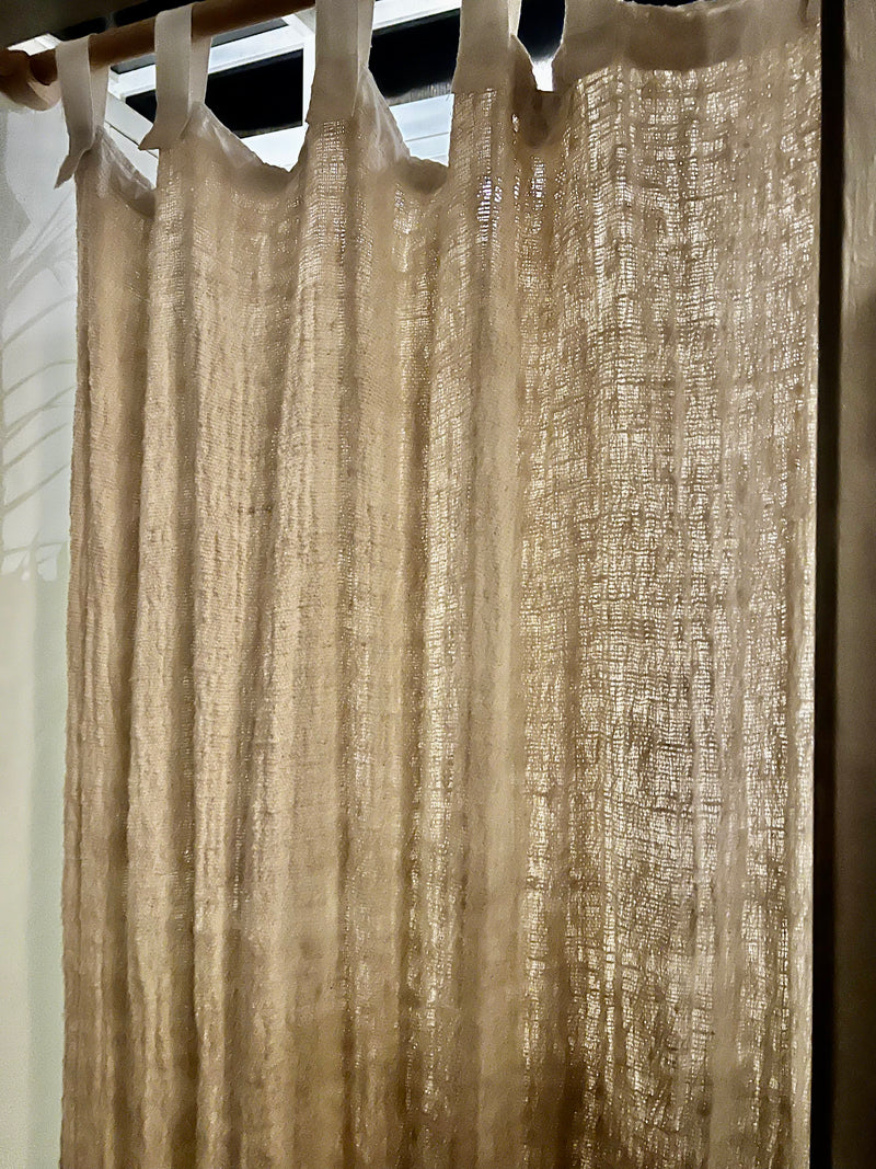 Curtains in Woven Cotton (customizable)