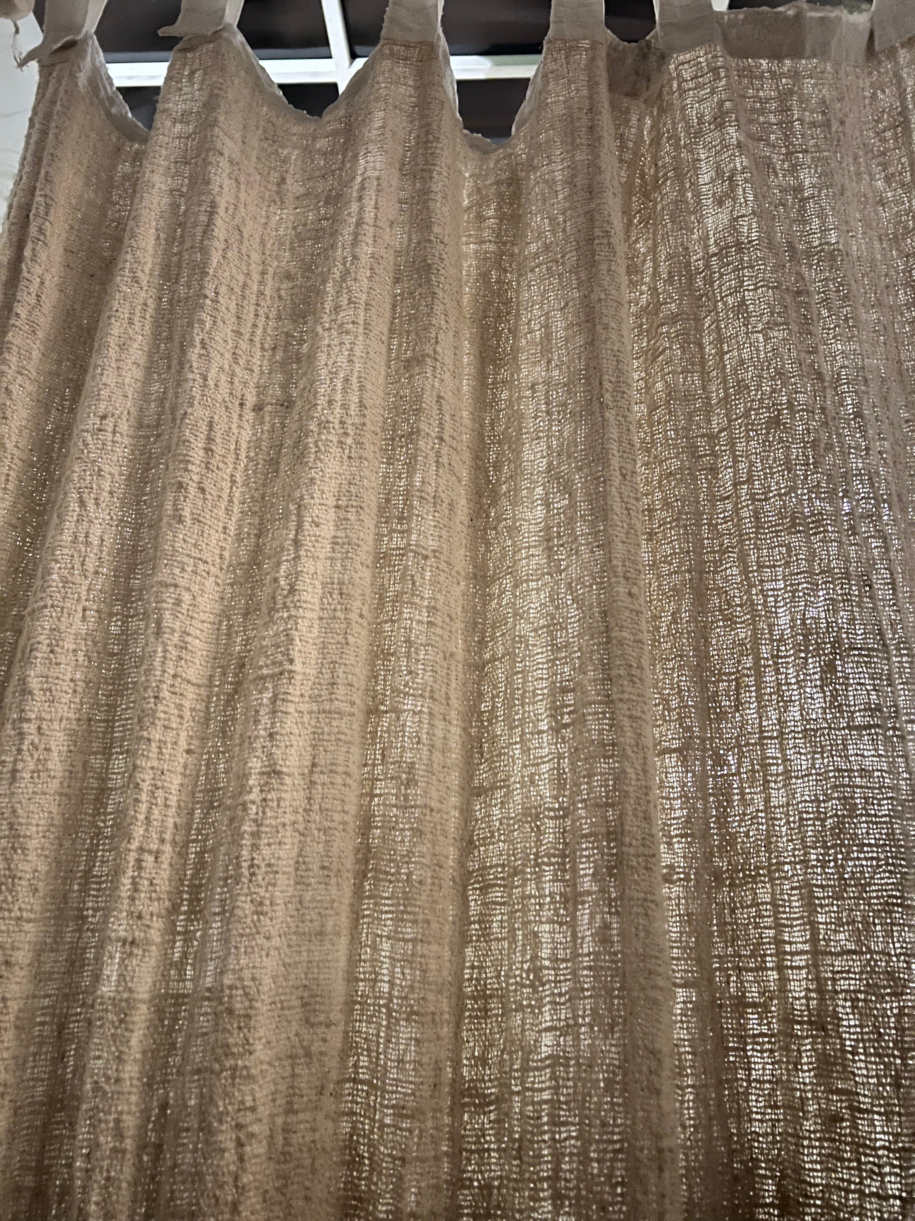 Curtains in Woven Cotton (customizable)