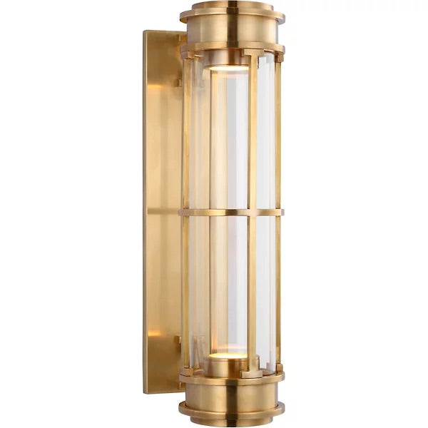 Gracie Sconce in Golden Brass by Chapman & Myers