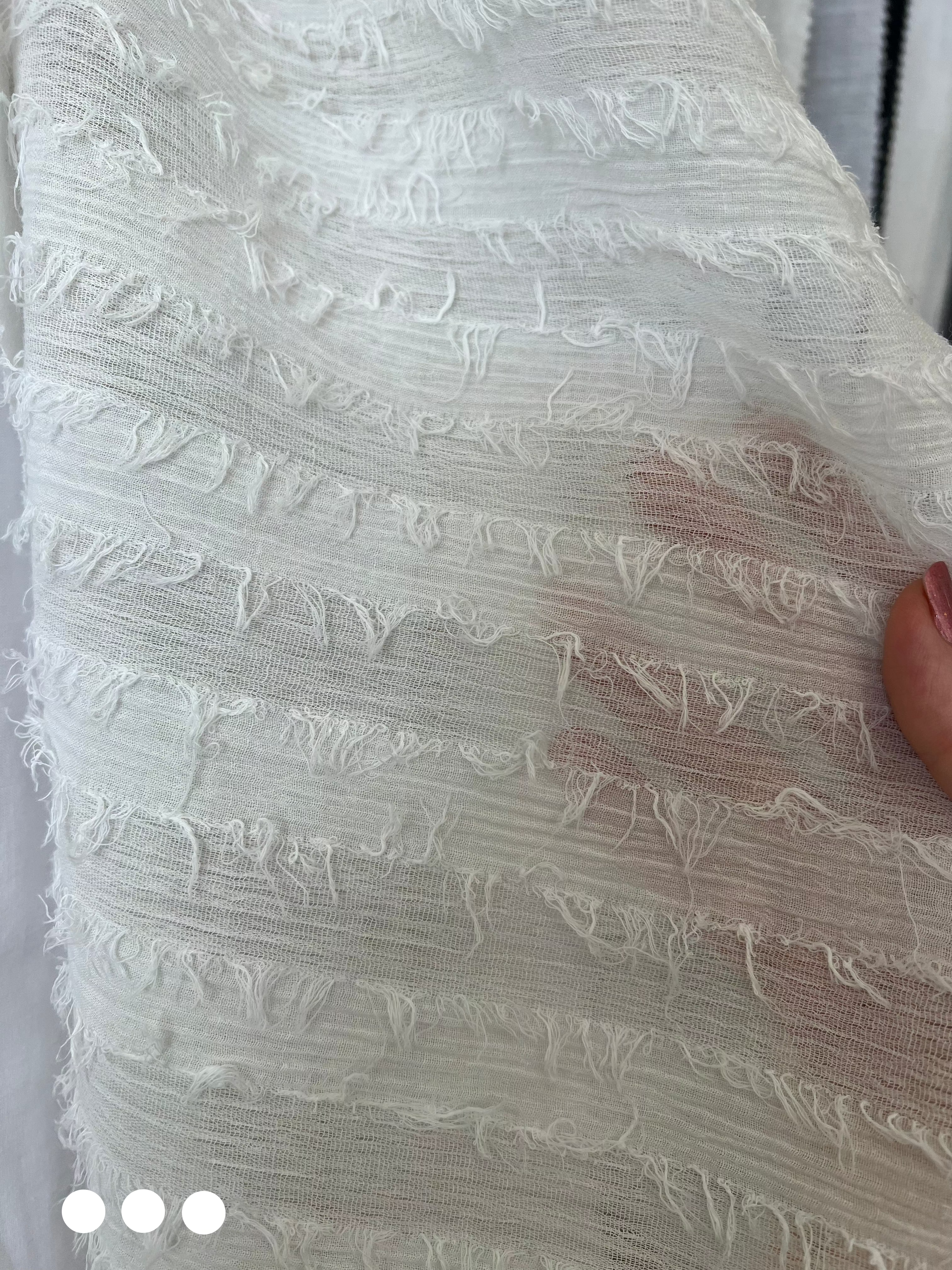 semi-sheer white curtains 100% cotton