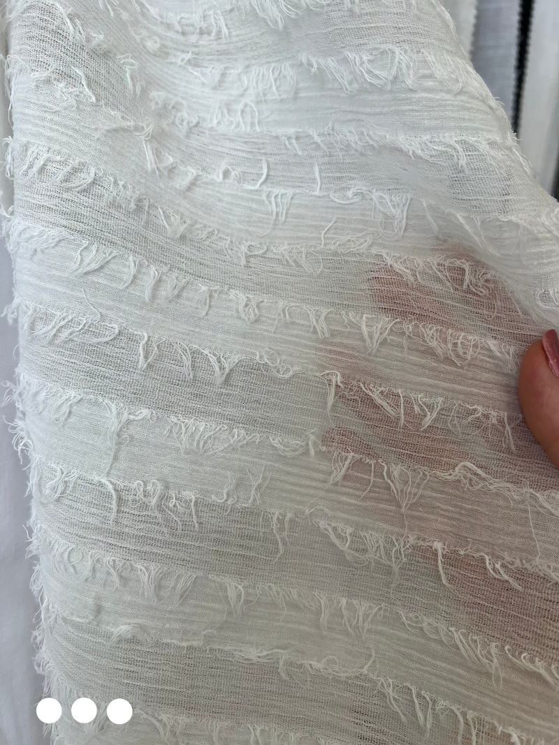 semi-sheer white curtains 100% cotton