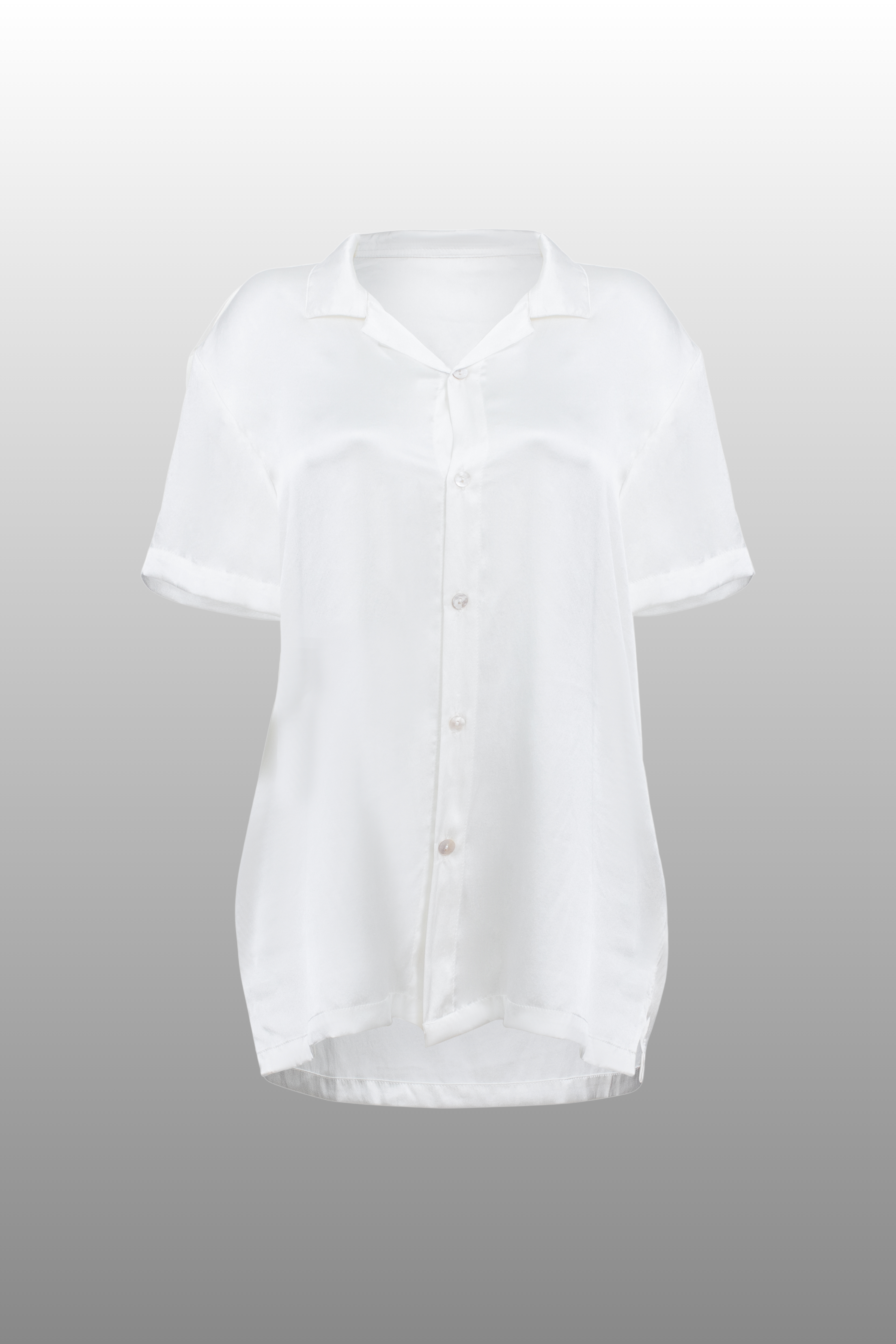 Silk Boyfriend Shirt