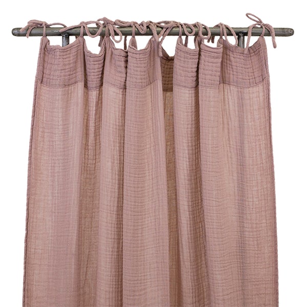 Curtains in Airy Gauze / Muslin (customizable)