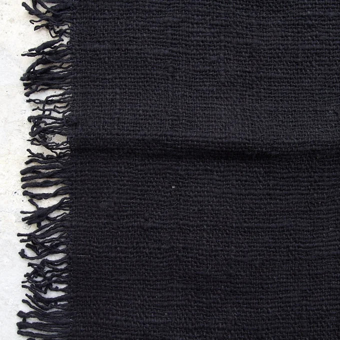 Hand-Loomed Organic Cotton Rug - Plant Dyed